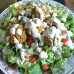 Clear Skin Recipe: Simple & Delicious Falafel Salad (dairy-free)